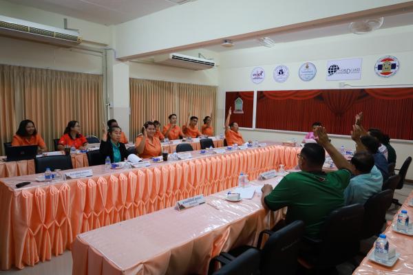 การประชุมคณะกรรมการสถานศึกษาขั้นพื้นฐานโรงเรียนศรีเทพประชาสรรค์ โดยมีนายคมสันต์ เจริญพันธ์ ประธานคณะกรรมการสถานศึกษาเป็นประธานการประชุม เพื่อหารือข้อราชการต่าง ๆ ของสถานศึกษาตามระเบียบวาระการประชุม ณ ห้องประชุมอาคารศรีทวารวดี โรงเรียนศรีเทพประชาสรรค์